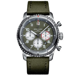 Breitling AB01192A1L1X1 Aviator 8 B01 Chronograph 43 Curtiss Warhawk Watch