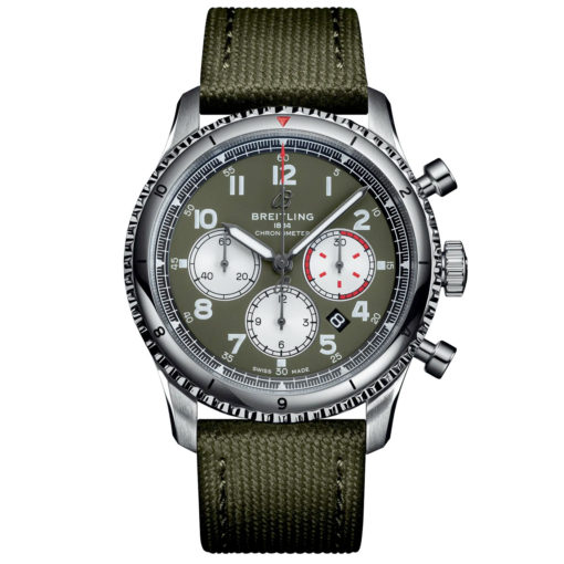 Breitling Ab01192A1L1X1 Aviator 8 B01 Chronograph 43 Curtiss Warhawk Watch