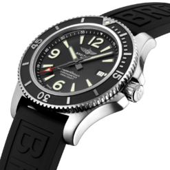 Breitling Superocean A17367D71B1S2 Steel Rubber Strap Watch