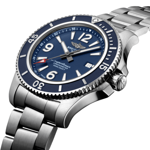 Breitling Superocean A17367D81C1A1 Blue Dial Steel Watch