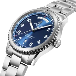 Breitling A45330101C1A1 Aviator 8 Automatic Day Date 41Mm Watch