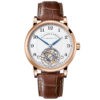 A. Lange And Sohne 730.032 Silver Dial 1815 Tourbillon 18K Rose Gold Watch