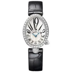 Breguet 8928BB5W944DD0D Reine de Naples Automatic Diamond White Dial Ladies Watch