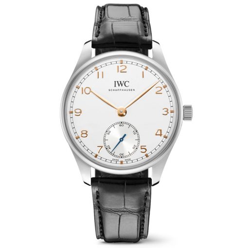 Iwc Iw358303 Portugieser Automatic Silver-Plated Dial Men'S Watch