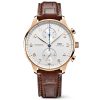 Iwc Iw371611 Portugieser Chronograph Automatic White Dial 18Kt Rose Gold Men'S Watch