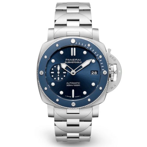 Panerai Pam01068 Divers Automatic Blue Dial Men'S Watch