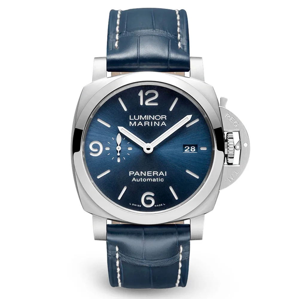 Panerai Pam01313 Luminor Marina Automatic Blue Dial Men'S Watch