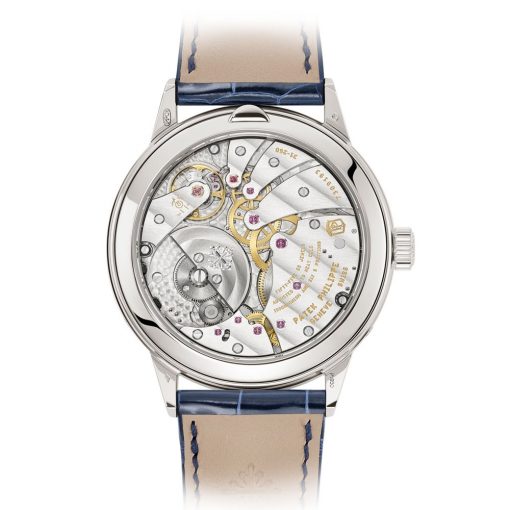 Patek Philippe 5236P-001 Grand Complications In-Line Perpetual Calendar Hand Wind Blue Dial Men’s Watch