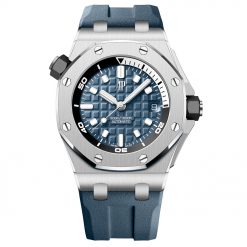 Audemars Piguet 15720ST.OO.A027CA.01 Royal Oak Offshore Diver Stainless Steel Blue Dial