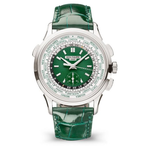 Patek Philippe 5930P-001 Complications Green Dial Automatic Men'S Platinum Watch