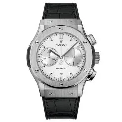 Hublot 521.NX.2611.RX Classic Fusion Chronograph White Opalin Dial Men's Watch