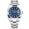 Rolex Datejust 126300 Bright Blue Motif Dial 41Mm Oyster Bracelet Stainless Steel Men'S Watch