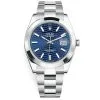 Rolex Datejust 126300 Bright Blue Motif Dial 41Mm Oyster Bracelet Stainless Steel Men'S Watch