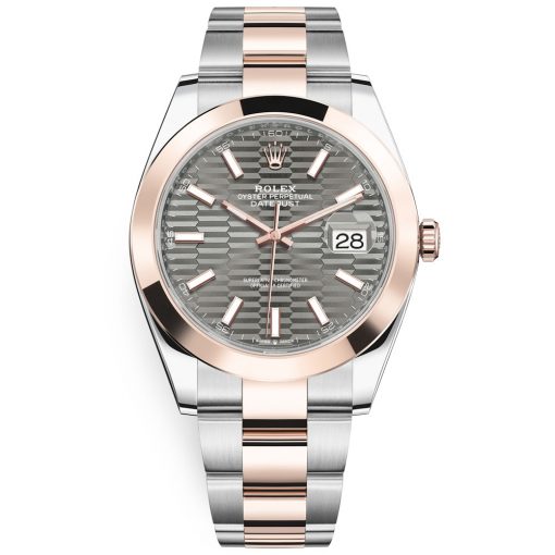 Rolex Datejust 126301 Slate Motif Oyster