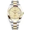 Rolex Datejust 126303 Golden Motif Oyster