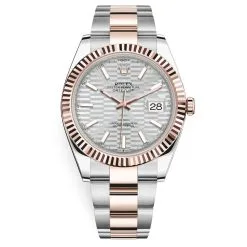 Rolex Datejust 126331 silver Motif Oyster