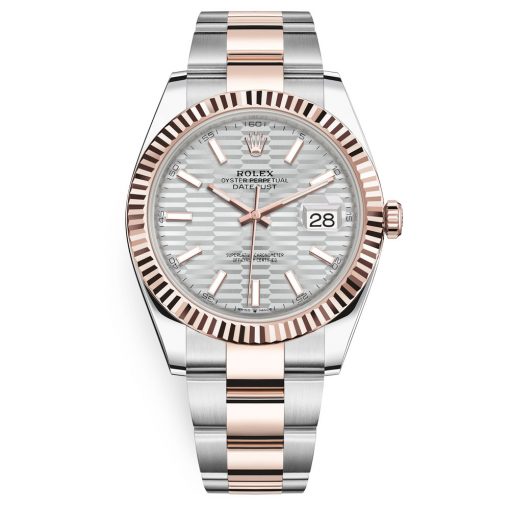 Rolex Datejust 126331 Silver Motif Oyster