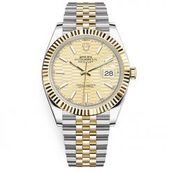 Rolex Datejust 126333 Golden Motif dial Jubilee