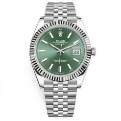 Rolex Datejust 126334 Green dial Jubilee