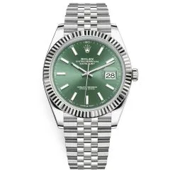 Rolex Datejust 126334 Green dial Jubilee