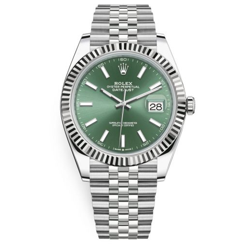 Rolex Datejust 126334 Green Dial Jubilee