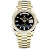 Rolex Day-Date 228398Tbr Onyx Diamond Dial