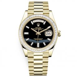 Rolex Day-Date 228398tbr Onyx Diamond Dial