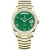 Rolex Day-Date 228398Tbr Green Roman