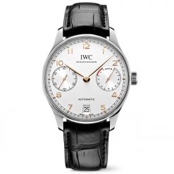 IWC Portugieser IW500704 Annual Calendar Silver Dial Men's Watch