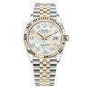 Rolex Datejust 126233 Mop Diamond Jubilee 36Mm Steel And Yellow Gold Watch