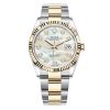 Rolex Datejust 126233 Mop Diamond Oyster 36Mm Steel And Yellow Gold Watch