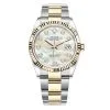 Rolex Datejust 126233 Mop Diamond Oyster 36Mm Steel And Yellow Gold Watch