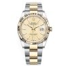 Rolex Datejust 126233 Golden Fluted Oyster 36Mm Steel And Yellow Gold Watch