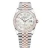 Rolex Datejust 126281Rbr Mop Diamond Jubilee 36Mm Steel And Rose Gold Watch