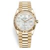 Rolex Day-Date 128238 Mop Diamond 36Mm Yellow Gold Midsize Watch