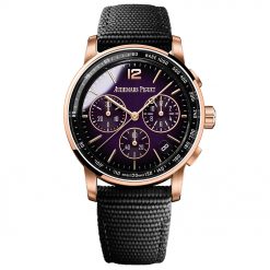 Audemars Piguet 26393OR.OO.A002KB.02 CODE 11.59 Selfwinding Chronograph Purple Dial Watch