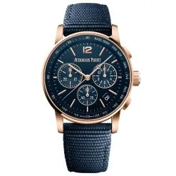 Audemars Piguet 26393OR.OO.A027KB.01 CODE 11.59 Selfwinding Chronograph Lacquered Blue Dial Watch