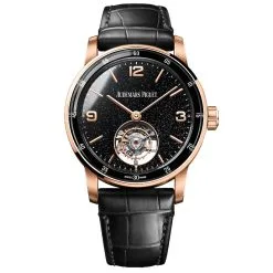 Audemars Piguet 26396OR.OO.D002CR.02 CODE 11.59 Tourbillon Selfwinding Black Aventurine Watch