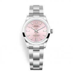 Rolex 277200 Pink Dial Oyster Perpetual 31mm Ladies Watch