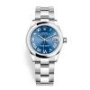 Rolex Datejust 278240 Blue Roman Oyster 31Mm Stainless Steel Ladies Watch