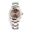 Rolex Datejust 278241 Chocolate Roman Vi Oyster 31Mm Steel And Rose Gold Ladies Watch