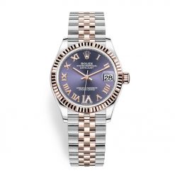 Rolex Datejust 278271 Aubergine Roman VI Jubilee 31mm Steel and Rose Gold Ladies Watch