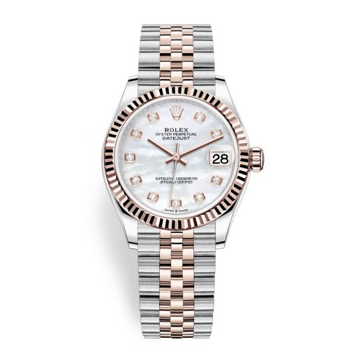 Rolex Datejust 278271 Mop Diamond Jubilee 31Mm Steel And Rose Gold Ladies Watch