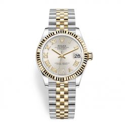 Rolex Datejust 278273 Silver VI Roman Jubilee 31mm Steel and Yellow Gold Ladies Watch