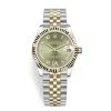 Rolex Datejust 278273 Green Vi Roman Jubilee 31Mm Steel And Yellow Gold Ladies Watch
