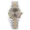 Rolex Datejust 278273 Grey Vi Roman Jubilee 31Mm Steel And Yellow Gold Ladies Watch