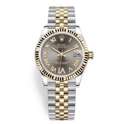 Rolex Datejust 278273 Grey VI Roman Jubilee 31mm Steel and Yellow Gold Ladies Watch