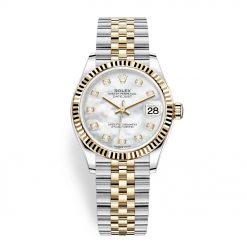 Rolex Datejust 278273 MOP Diamond Jubilee 31mm Steel and Yellow Gold Ladies Watch