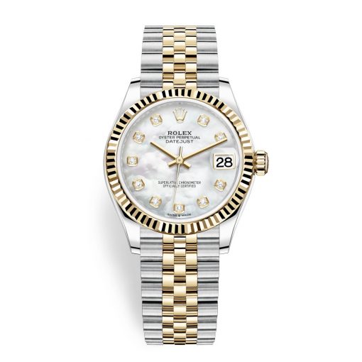 Rolex Datejust 278273 Mop Diamond Jubilee 31Mm Steel And Yellow Gold Ladies Watch