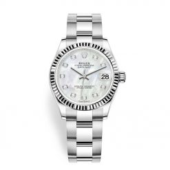 Rolex Datejust 278274 MOP Diamond Oyster 31mm Stainless Steel Ladies Watch